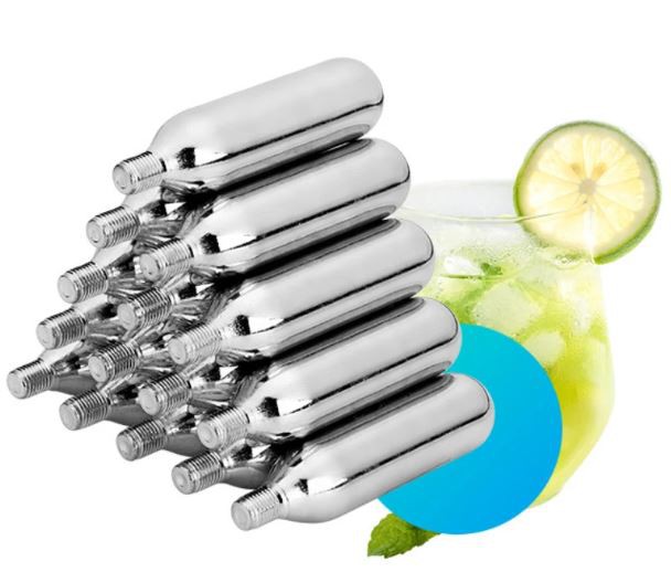 Cilindros de CO2 de aço e alumínio para máquina de refrigerante